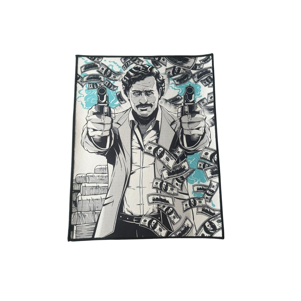 Pablo Escobar Cartel Mafia  Rug Non Slip Back